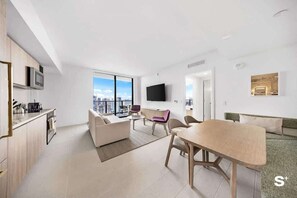 Separate dining area