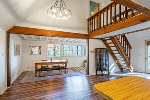 Dining area and reading nook