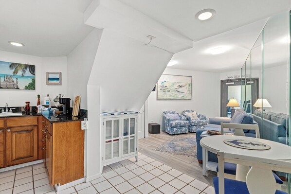 Open Floorplan with Sleeper Sofa