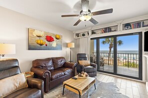 Living Room with Sofa Sleeper