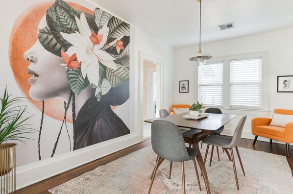 Welcome home! The entire home has been curated for your comfort!