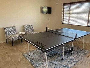 Enjoy the Ping Pong Table