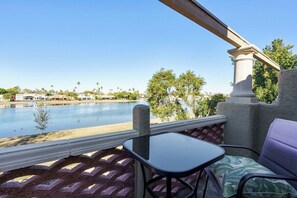View from master bedroom patio.