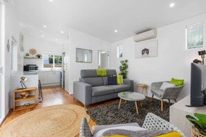 Open-plan living area