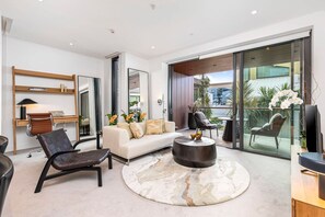 Open-plan living area