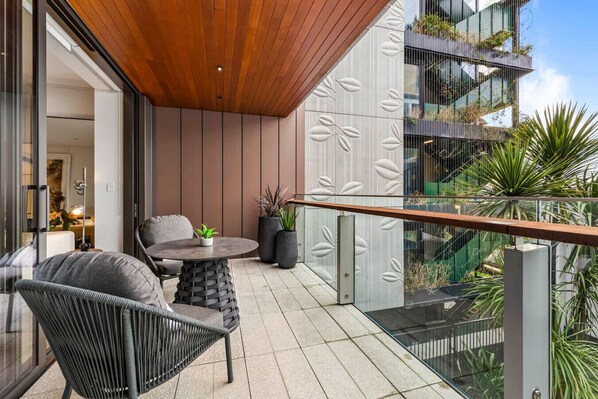 Private balcony