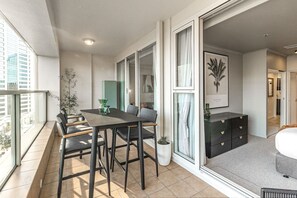 Balcony - bar table and chairs