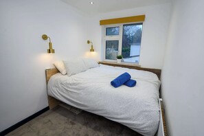 Bedroom two with double bed 