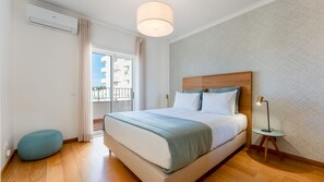 Rest in style with soft hues and cozy bedding for a peaceful night's sleep. #LuxuryStay #BedroomBliss