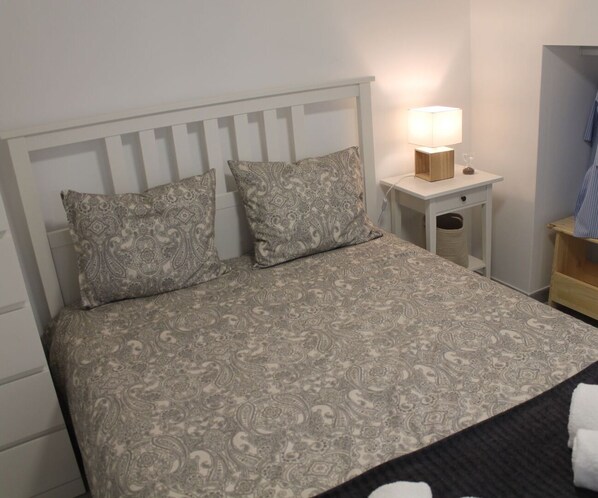 Sleep soundly in our tranquil bedroom, designed for your comfort and serenity. #peaceful