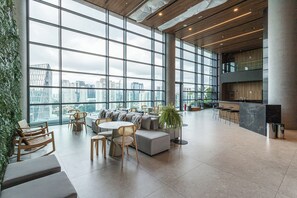 Lobby sitting area