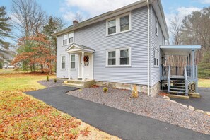 Property Exterior | 2-Story Home | Private Backyard