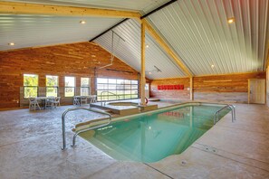 Shared Amenities | Indoor Pool Area | Hot Tub | Wading Pool | Gas Fire Pit