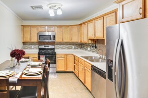 Kitchen | Dining | Central Heat & A/C