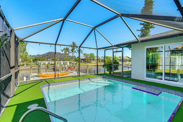 Cape Coral Vacation Rental | 3BR | 2BA | 1,724 Sq Ft | 2 Steps Required