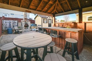 Patio | Gazebo | Bar | Fireplace | Fenced Backyard