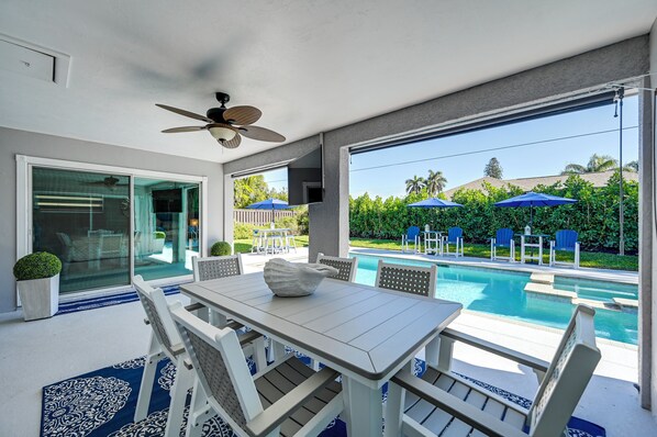 Naples Vacation Rental | 4BR | 2BA | 1 Small Step to Enter | 2,600 Sq Ft