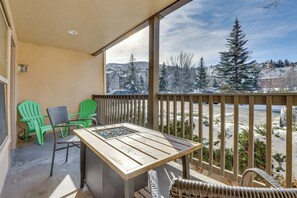Private Balcony | Mountain Views | Gas Fire Pit