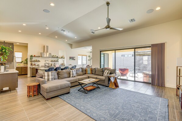 Phoenix Vacation Rental | 4BR | 4.5BA | Step-Free Access | 3,800 Sq Ft