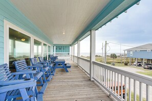 Furnished Balcony | Beach Views