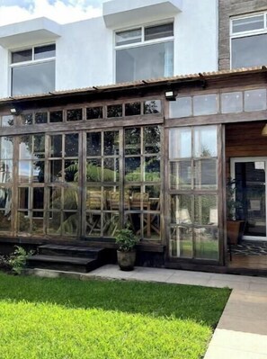 Exterior detail