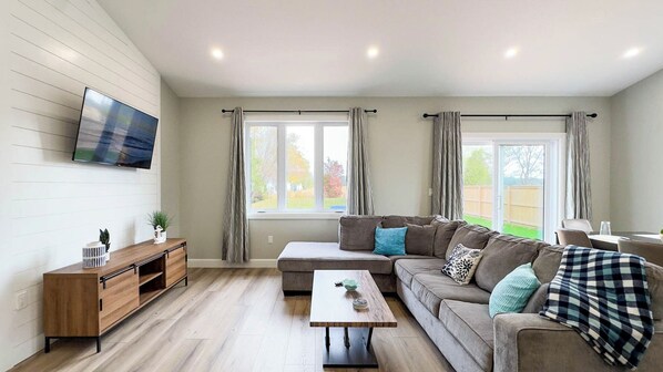 Great spot for family movie night!