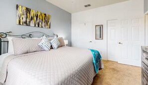 Master Bedroom with King Size Bed