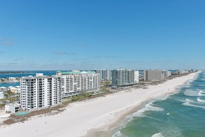 Beautiful beach for miles!