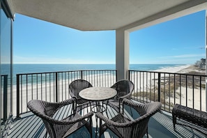 Private balcony