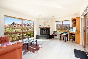 Enjoy AC, a luxury spa under the stars, firepit, and pet-friendly vibes.