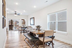 Dining Area- Two tables plus additional Bar seating ensures a seat for everyone!