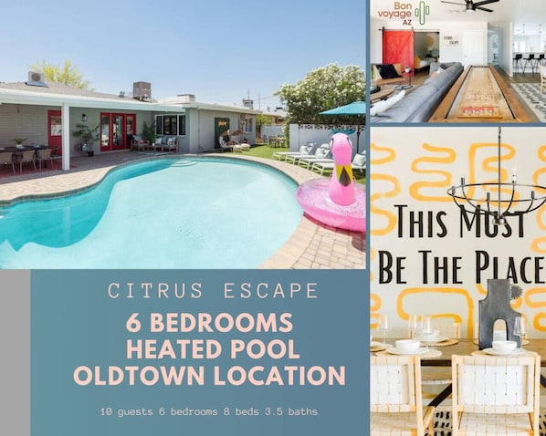 Welcome to our beautiful Citrus Escape home! Your ideal vacation home awaits you...