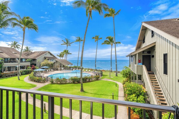 Kahana Village 17 Lanai View 1