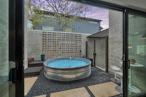 Unwind in the private Cowboy Pool!