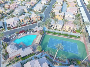 Community Pool/spa  & Tennis Courts