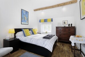Enjoy breakfast in bed in the comfort of bedroom one
