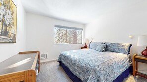 Sleep soundly on cozy bedding in each room 