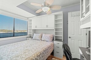 Take a quick nap after a fun day of swimming or shopping. 