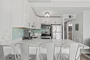 The first thing you will notice is the simply decadent Kitchen.