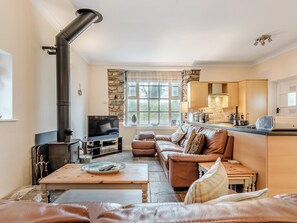 Open plan living space | Blacksmiths Cottage, Roch