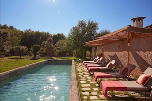 Sunbed, Garden, Outdoor furniture, Swimming pool, Terrace