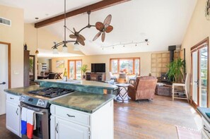 View from kitchen 