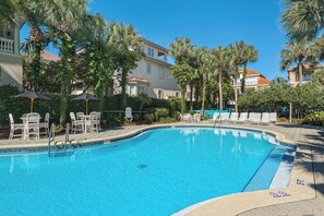 Large Community Pool directly across the street!