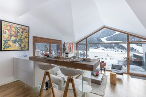 Living and dining room
