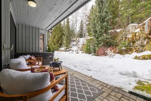 Private patio: Garden view