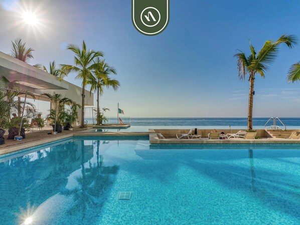 Pool and Ocean
