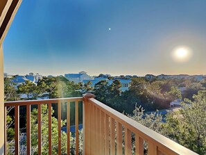 Large Furnished Balcony View