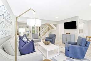 Living room from back