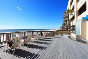 Gulf Front Pool Deck 