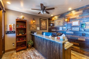 Indoors, Floor, Flooring, Hardwood, Ceiling Fan